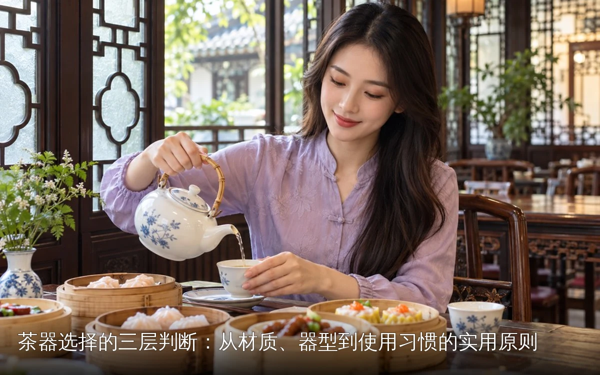 茶器选择的三层判断：从材质、器型到使用习惯的实用原则